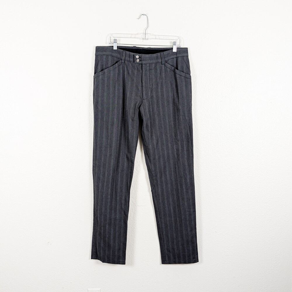 Romeo Gigli vtg 90's Trouser Pants in Gray Cotton textures 52IT